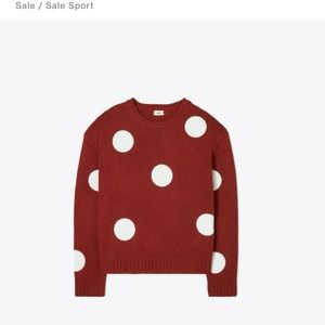 NWT, Tory Burch Wool crewneck sweater, M.